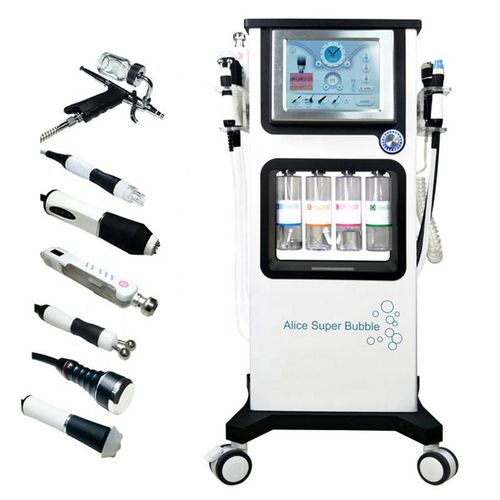 RF-аппарат для омоложения кожи - Oxygen+Hydrofacial 7 handle - Miramhoo Aesthetics - аппарат для микрошлифовки / аппарат для механической мезотерапии / аппарат для ультразвукового пилинга