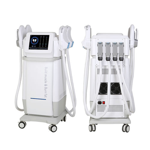 RF-аппарат для контурной пластики тела - 4 handle Ems muscle stimulator - Miramhoo Aesthetics - аппарат для контурной пластики тела магнитными импульсами / аппарат для контурной пластики тела с электростимуляцией мышц / контурная пластика тела с помощью ИК-диатермии