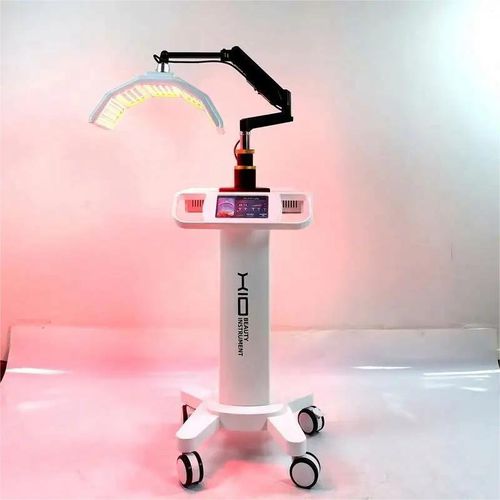 Лампа для фототерапии омоложение кожи - LED Facial therapy lamp-3 - Miramhoo Aesthetics - на колесиках / инфракрасная / голубой свет