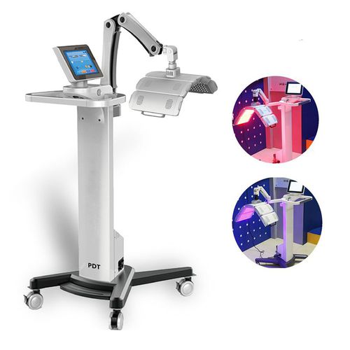 Лампа для фототерапии омоложение кожи - FDA version LED Facial Therapy-1 - Miramhoo Aesthetics - лечение акне / на колесиках / инфракрасная