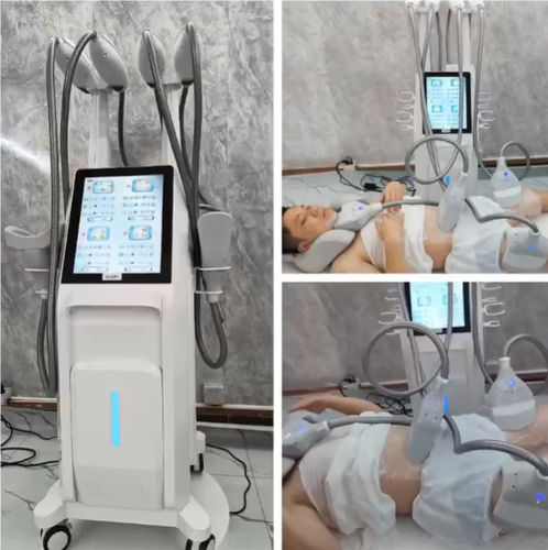 Аппарат для криолиполиза - 4 handle 6 cartridges Cryolipolysis-1 - Miramhoo Aesthetics - на тележке