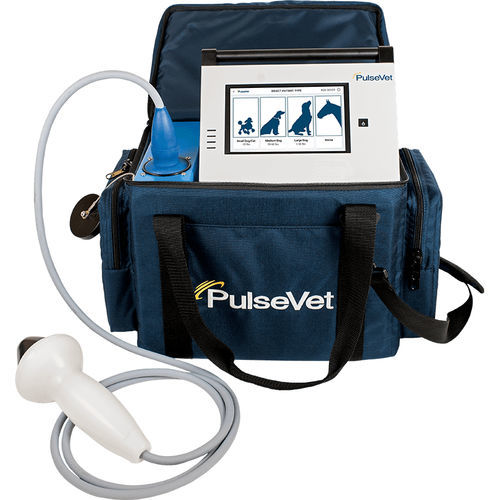 Генератор ударных волн для лечения ортопедических больных - PulseVet - Zomedica - на тележке / ветеринарный