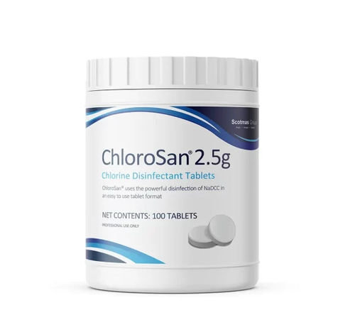 Дезинфицирующее средство для полов и поверхностей - ChloroSan® - Scotmas Group - порошок / на основе хлора