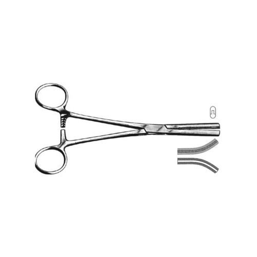 Зажим для ветеринарии - 1726817 - HK Medical Instruments - с зажимом / гемостатический / изогнутый