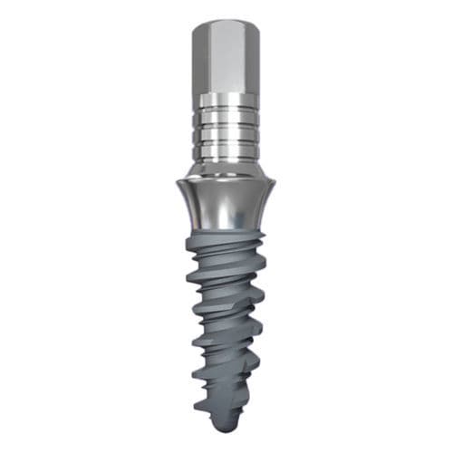Конический зубной имплантат - POWER OM - IML Swiss Dental Implants - из титана / цельный / шероховатый