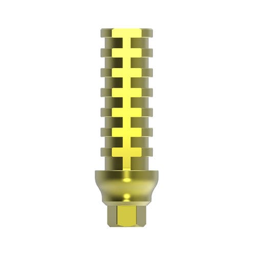 Абатмент из титана - HEX RP TEMPORARY NON ROTATING ABUTMENT - IML Swiss Dental Implants - внутренний шестиугольник / прямой / временный