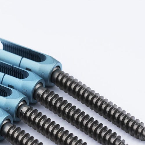 Транспедикулярный винт для грудо-поясничной зоны - VENUS® - HumanTech Dental - многоосный / металлический