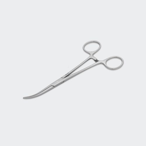 Зажим для ветеринарии - PHRPC155 - Blue Surgical Instruments - Rochester / изогнутый