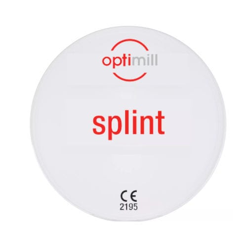 Стоматологический материал из полиамида - optimill splint - Dentona AG - для восстановления зубов / для терапевтических желобов / прозрачный