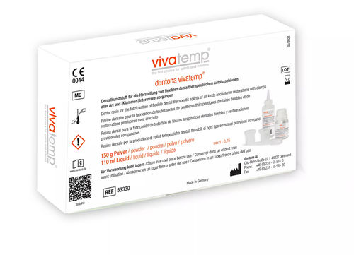 Стоматологический материал из термопластика - vivatemp ®  - Dentona AG - из полимера / для восстановления зубов / для терапевтических желобов