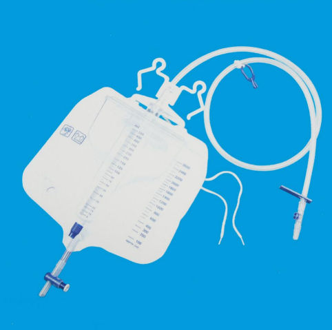 Мочевой набор для дренирования - SH-UB201 - AGS Medical - 2 камеры / градуированный / с антирефлюксным клапаном