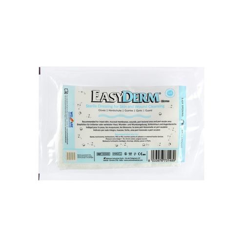 Перчатка мягкая вискоза - Easyderm® - WELCARE INDUSTRIES S.p.A. - медицинская / стерильная