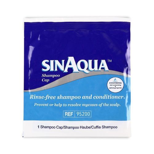 Пышная медицинская шапочка - Sinaqua® - WELCARE INDUSTRIES S.p.A. - из вискозы / для одноразового применения / непромокаемая
