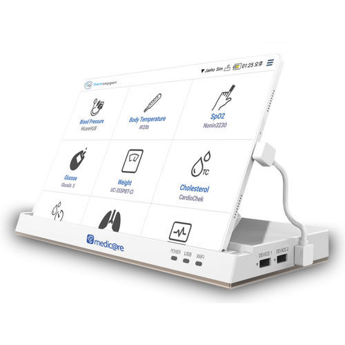 Система телемониторинга для ЭКГ - Medic@re - ITEM OXYGEN - для медицинского осмотра / bluetooth / WiFi