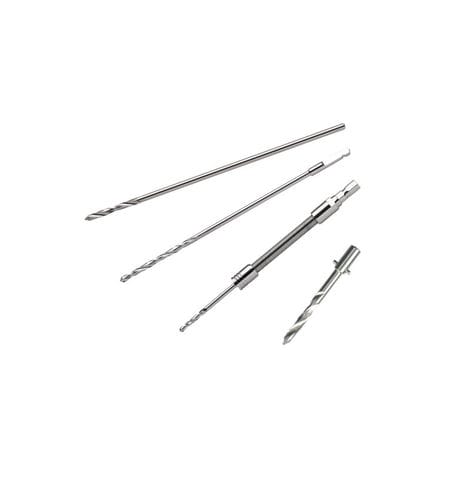 Сверло для ортопедической хирургии - T17972 - MPS Precimed - из нержавеющей стали / для среза / прямое
