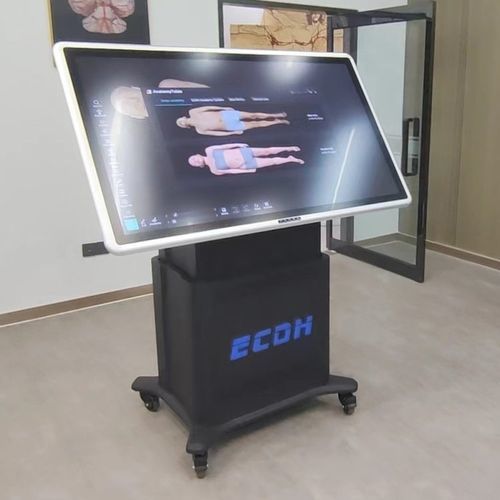 Анатомический стол для обучения - ECDH-Int II 55 - Shandong Digihuman Technology CO., Inc. - для виртуального рассечения / мобильный / электрический