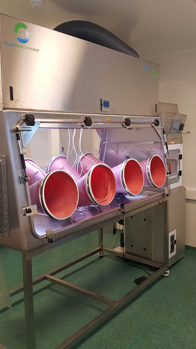 Шкаф биобезопасности класс III - Innosafe® - Eurobioconcept - модульный / EN 12469 / с отрицательным давлением