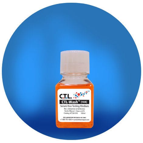 Реактив в растворе - CTL-Wash™ - Cellular Technology Limited - реакционная среда / для криоконсервации клеток