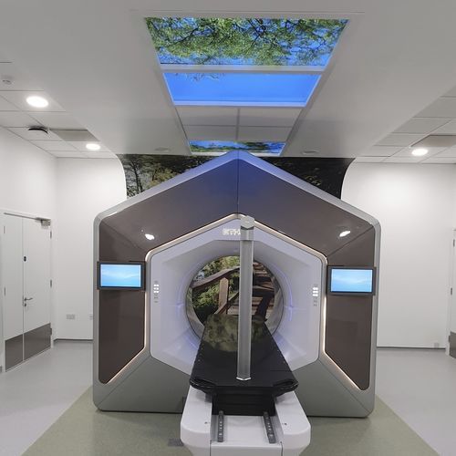 Окно с цифровым индикатором - Living Skies™ - Sky Inside UK Limited - для МРТ / для больниц / фиксированное
