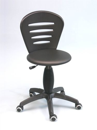 Табурет для учреждений здравоохранения - Art. 92-LB - F.I.S.O - Fabbrica Italiana Strumenti Oftalmici - с регулируемой высотой / пневматический / на роликах