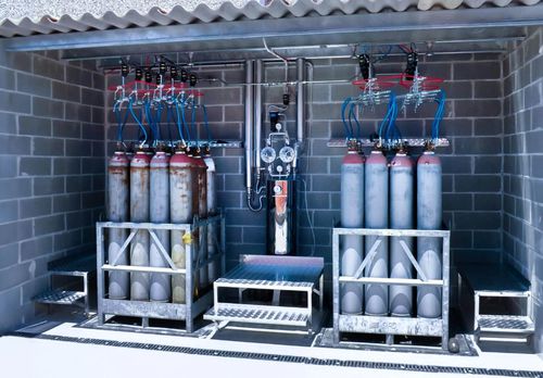 Устройство распределения и контроля медицинских газов для кислорода - Ser.com. srl - автоматическое