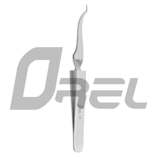 Ортодонтический стоматологический пинцет - OBI 00854 - Orel Brands Industries - изогнутый