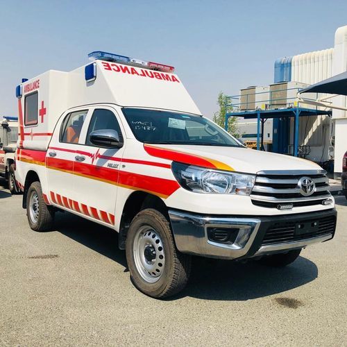 Машина скорой помощи грузовой автомобиль - Toyota Hilux - ICU AUTOMOTIVE IMPORT EXPORT AND CONSULTING. - тип В / 4x4 / с кислородной терапией