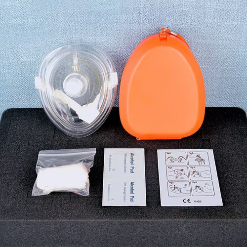 Маска для реанимации для RCP - 3033 - Shenzhen WAP-health Technology - без латекса / из ПВХ / прозрачная