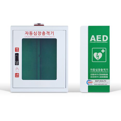Шкаф для обеспечения безопасности - M2K - Shenzhen WAP-health Technology - для дефибрилляторов / резервный / для больниц