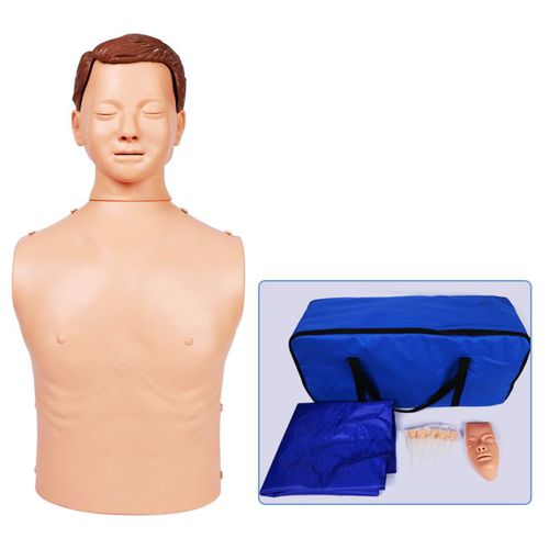 Учебный манекен для неотложной медицинской помощи - CM100S - Shenzhen WAP-health Technology - для RCP / верхней части тела / из ПВХ