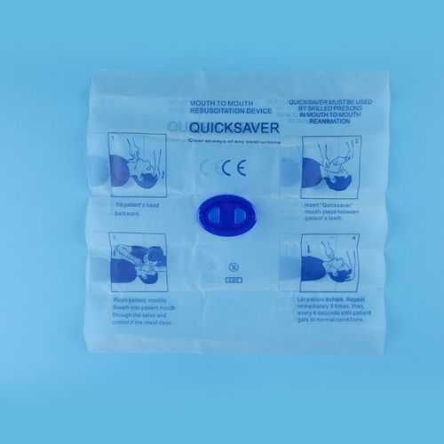 Вентиляционная маска изо рта в рот - 3027D - Shenzhen WAP-health Technology - для RCP / из ПВХ / одноразового применения