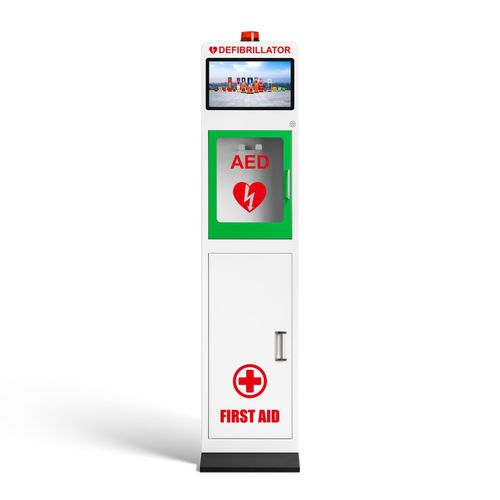 Шкаф для обеспечения безопасности - M5V - Shenzhen WAP-health Technology - резервный / для дефибрилляторов / для больниц