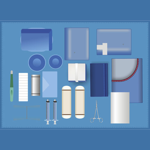 Медицинский набор MOCA - XSSENTIAL procedure pack - SYNDEO Medical - стерильный