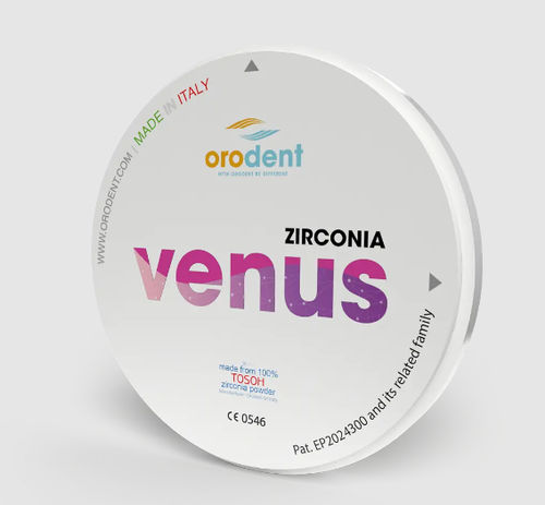 Циркониевый стоматологический материал - Venus  - Orodent srl - для зубных мостов / для зубных коронок / для стоматологических вкладок
