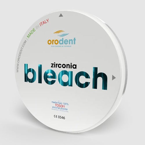 Циркониевый стоматологический материал - Bleach  - Orodent srl - для зубных мостов / для зубных коронок / для восстановления зубов