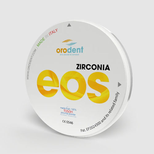 Циркониевый стоматологический материал - Eos  - Orodent srl - для зубных мостов / для зубных коронок / для восстановления зубов