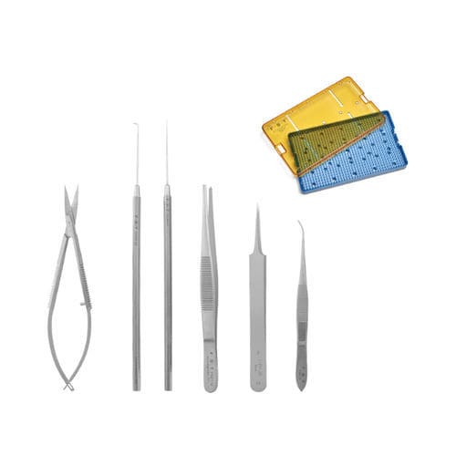 Комплект инструментов для общей хирургии - Zebra Fish - Fine Science Tools