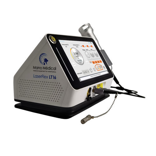 Ветеринарный лазер для ветеринарной фотостимуляции - LaserFlex LT16 - Mano Medical - диодный / переносной / настольный