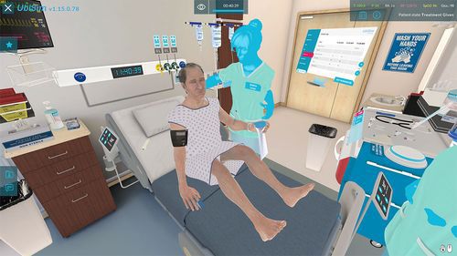Учебное программное обеспечение - Crohn's Disease: Fluid & Electrolyte Imbalance - UbiSim - для симуляции / гастроэнтерологии / для обслуживания средним медицинским персоналом