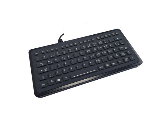 Медицинская клавиатура с международной раскладкой - RKB85 - CURSOR CONTROLS - из силиконового каучука / USB / водостойкая