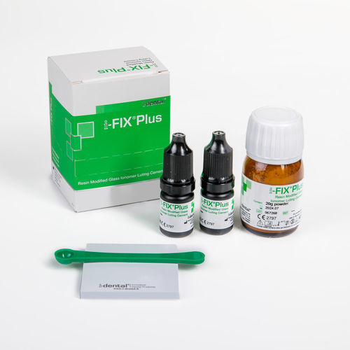 Стоматологический адгезив для стоматологических вкладок - i-FIX Plus - i-dental - для стоматологических накладок / для ортодонтических скоб / для зубных мостов