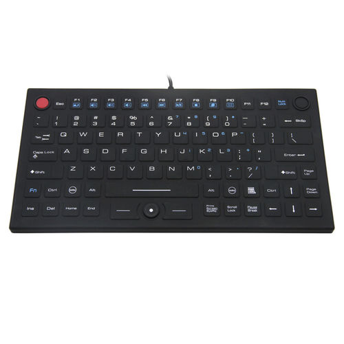 Клавиатура с указателем - JH-IKB850 - Jinghong Industrial - из силикона / моющаяся / дезинфицируемая