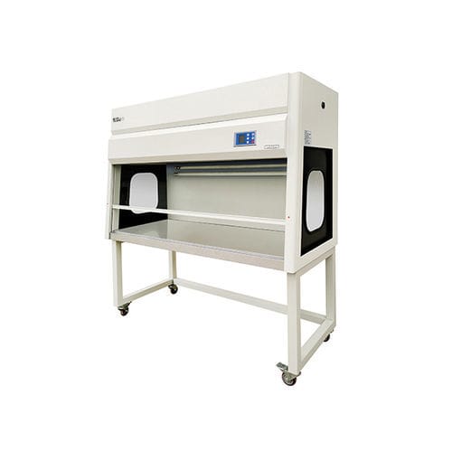 Ламинарный бокс для лабораторий - SJ-CJ-2FD - Sujie Medical Equipment (Suzhou) Co., Ltd. - на роликах / HEPA / с вертикальным ламинарным потоком