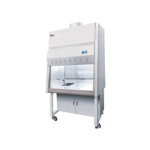 Вытяжной шкаф вытяжка химреагентов - TFG-1200 - Sujie Medical Equipment (Suzhou) Co., Ltd. - выпуска / для лабораторий / на роликах