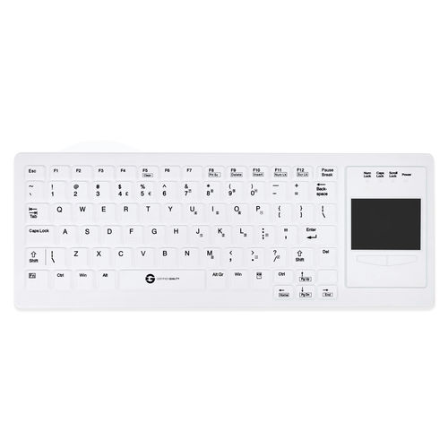 Медицинская компьютерная мышь с кнопкой прокрутки - XTRA TOUCH PROTECT WL KSI-G10121 - GETT Asia Ltd. - из силикона / непромокаемая
