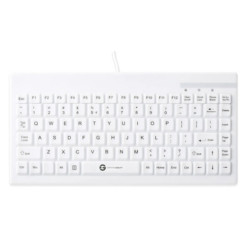 Клавиатура из силикона - PROTECT COMPACT KSI-U10300 - GETT Asia Ltd. - моющаяся / водостойкая