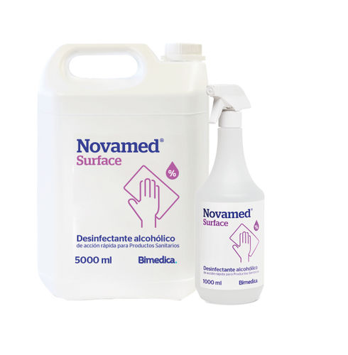 Дезинфицирующее средство для полов и поверхностей - Novamed® - BIMEDICA - жидкость / 5000 мл / 1000 мл