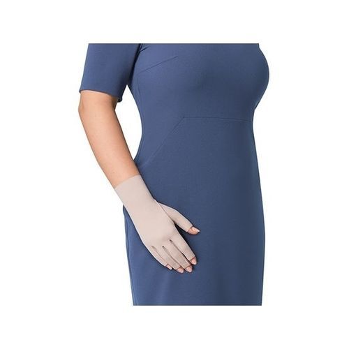 Компрессионные перчатки поддержка при лимфедеме - Bella LITE - Jobst Global - унисекс / черная / бежевая