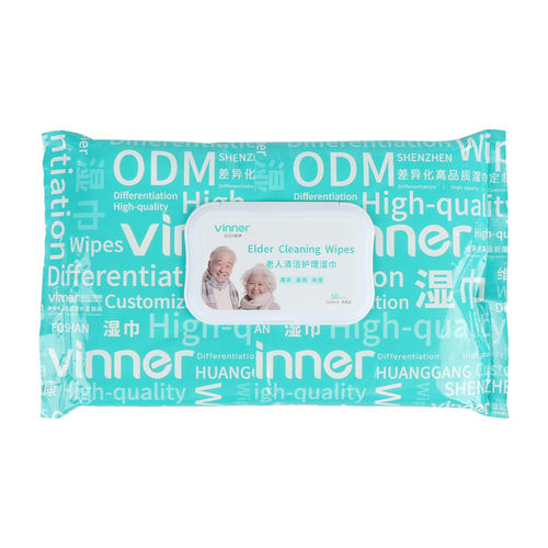 Очищающие салфетки для гигиены тела - Vinner Care - 50 штук