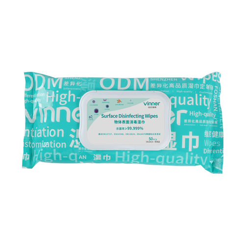 Очищающие салфетки для полов и поверхностей - Vinner Care - 50 штук